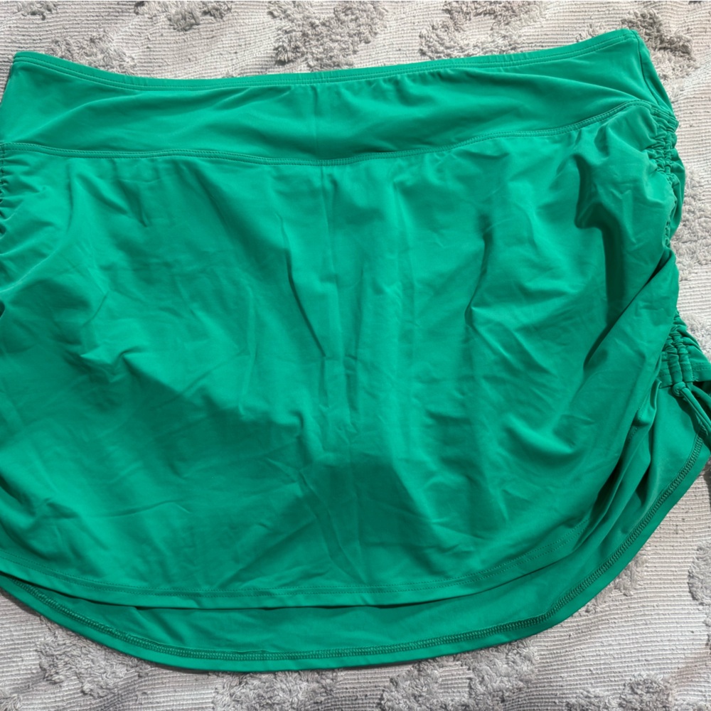 Lands' End Green Swim Skirt